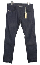 Diesel Iakop Regular Slim-Tapered 0880G Herrenjeans W33/L34 Fade Effekt Knopf