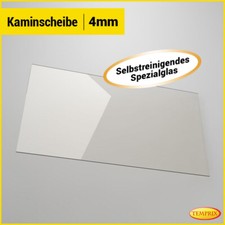 Kaminscheibe selbstreinigendes Ofenglas Feuerfestes Kaminglas Ofen Glas auf Maß