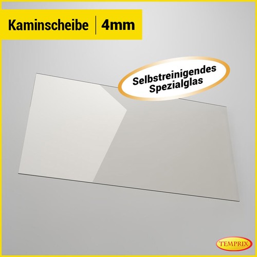Kaminscheibe selbstreinigendes