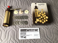 Gebäckpresse GSD Kekspresse KP 321 mit Formen für die Weihnachtsbäckerei