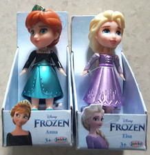 NEU ♥ JAKKS Disney Frozen Eiskönigin ANNA & ELSA Mini Figur Puppe OVP ungeöffnet