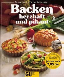Backen herzhaft und - pikant, von