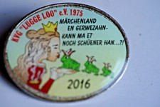 27) PIN, Karneval: Eine Prinzessin küsst 3 Frösche...