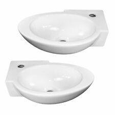 NEG Waschbecken Uno02H Hänge-Waschschale/Hängebecken/Waschtisch Nano-Keramik