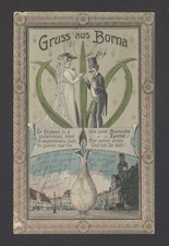 AK "Gruss aus Borna"