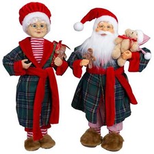 Deko Figur Weihnachtsfrau &