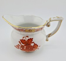  Herend Apponyi Orange AOG 644 Milchkännchen Milchkanne Sahnegießer Gießer Rar