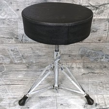 Basix 800.966 Drummer Sitz Drumhocker mit Drehspindel Schlagzeug Sitz Drums