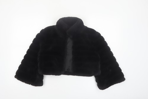 Début damen schwarz kunstfell - schwarz,