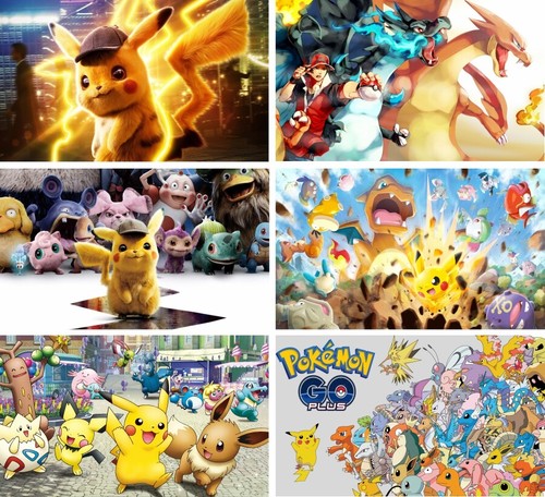 Pokemon vlies fototapete - pokemon,