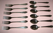 WMF - ArtDeco Besteckset  - 12 Teilig - fast unbenutzt - 90 versilbert