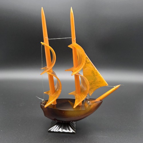 Vintage catalin segelschiff - vintage,