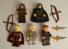 Lego Herr der Ringe Hobbit Figuren ELBEN Armee Legolas Haldir Tauriel Wache Elf