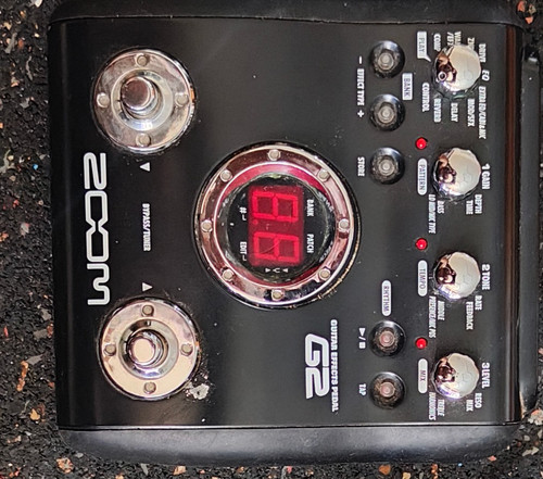 Zoom multi effektpedal - zoom, g2