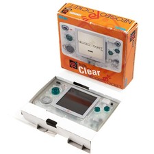 SNK Neo Geo Pocket Konsole schwarz/weiß CIB OVP mit neuen Kondensatoren