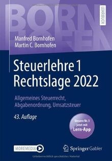 Steuerlehre rechtslage 2022 - steuerlehre, 1