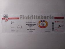 Ticket /Eintrittskarte 3. Liga