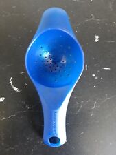 Tupperware Haushaltshelfer kleines Sieb Teesieb Küchenhelfer Kinderküche, blau