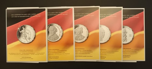 Euro gedenkmünzen brd - 10,