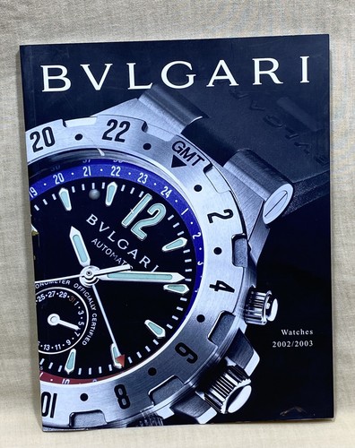 Bvlgari uhrenkatalog 2002 2003 - uhrenkatalog,