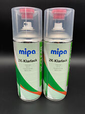 2x Mipa 2K Klarlack Spray