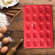 Silikon Madeleine Backform Bärentatzen Form