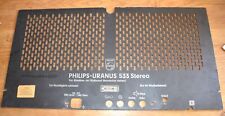 Röhrenradio Philips Uranus 533 -  Rückwand + Bodenabdeckung