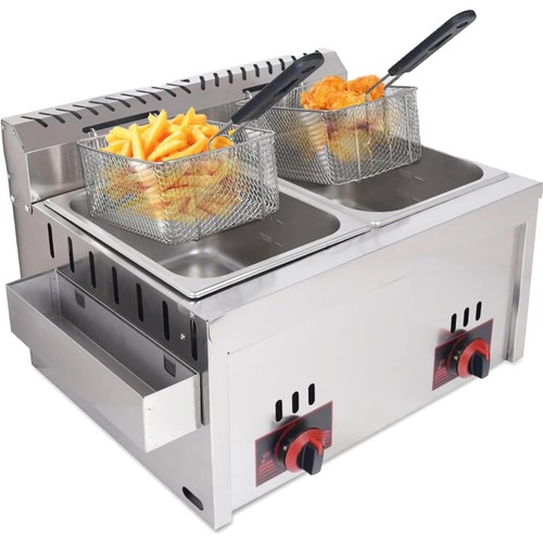 Gas fritteuse gastro 20l - gas,