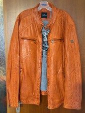 ENGBERS Lederjacke Blutorange