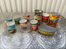 Alte Dosen Zubehör Kaufmannsladen Konvolut Retro Vintage