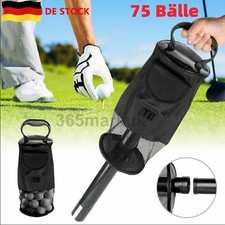 Abnehmbar Golfball Shag Tasche Abholung Aufbewahrung Retriever Sammler 75 Bälle