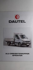 Dautel: Mercedes Sprinter Alu-Dreiseitenkipper (Prospekt-Blatt); 4/2006