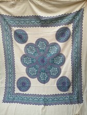 Indien indische Decke Tagesdecke Wandteppich Stranddecke Überwurf Baumwolle Nr45