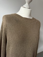 Massimo Dutti Pulli Gr S/M Baumwolle/Polyester Golden