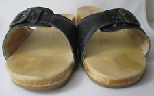 Vintage Berkemann Holz Clogs Damen Sandalen 8