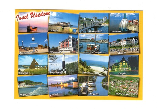 Ansichtskarte insel usedom - ak,