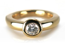 Damen Brillantring 0,45 ct