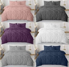 Luxus Biesen Plissee Bettbezug