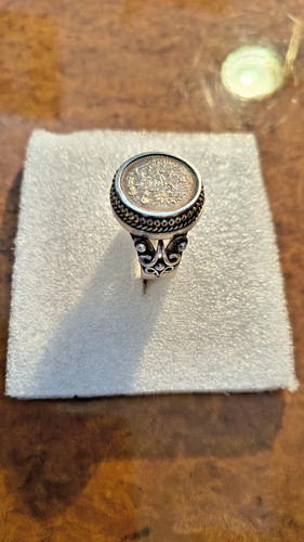 Vintage ring mit - ring,