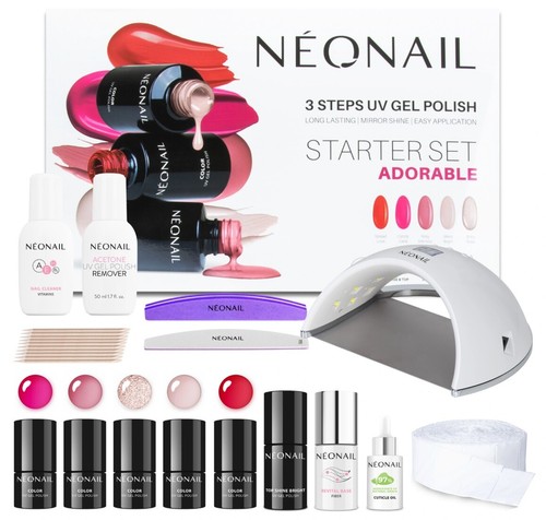 Neonail adorable set - neonail, uv