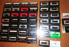 Musikkassetten Konvolut - 42 Stück zum Überspielen . BASF , TDK , Agfa .