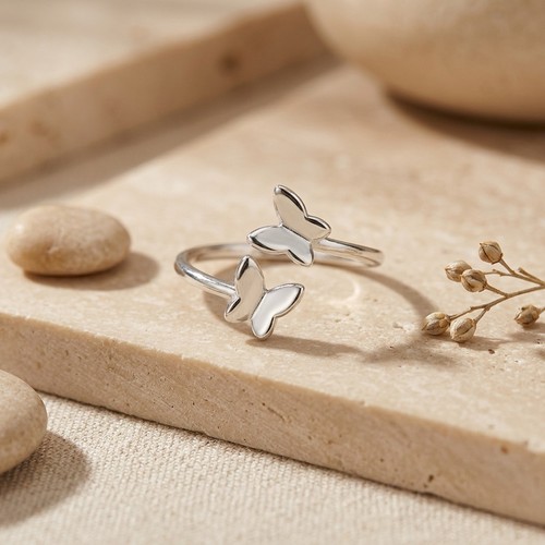 Damen schmetterling ring - damen,