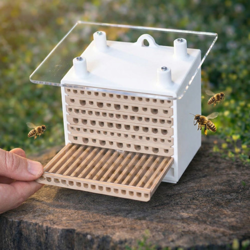 Bienenhotel pro wetterfest - bienenhotel,