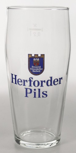 Herforder pils glas bier - pils,