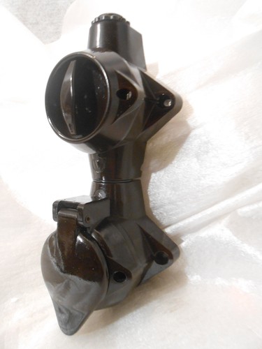 Orig bakelit dreh licht - bakelit,