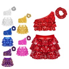 DE Mädchen Set Crop Top