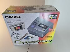 Casio Farbfotodrucker QG-100 QV Color Printer Vintage Foto Drucker *NEU & OVP*