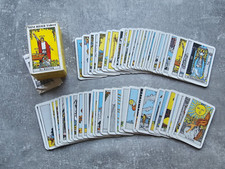 Mini Rider Waite Tarot ~ Wahrsagekarten ~ Pocket Version ~78 Tarotkarten+Booklet