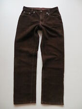 JOKER Harlem Walker Cord Jeans Hose, W 34 /L 32, Braun, Robuste Cordhose, TOP !