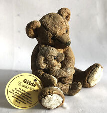 Gilde Teddy-Bär sitzend mit kleinem Teddy im Arm